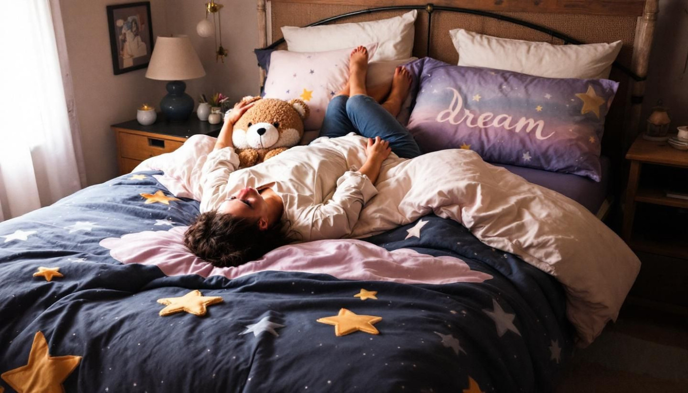Esplora il mondo dei sogni con copripiumini a tema